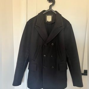 Billy Reid Navy “Bond” Peacoat Sz. L
